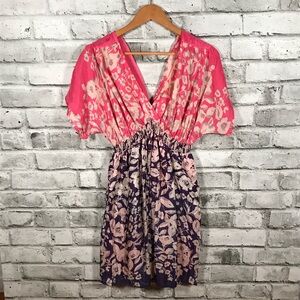 NWOT  -Twin Set Boho Dress - Simona Barbieri Made in Italy